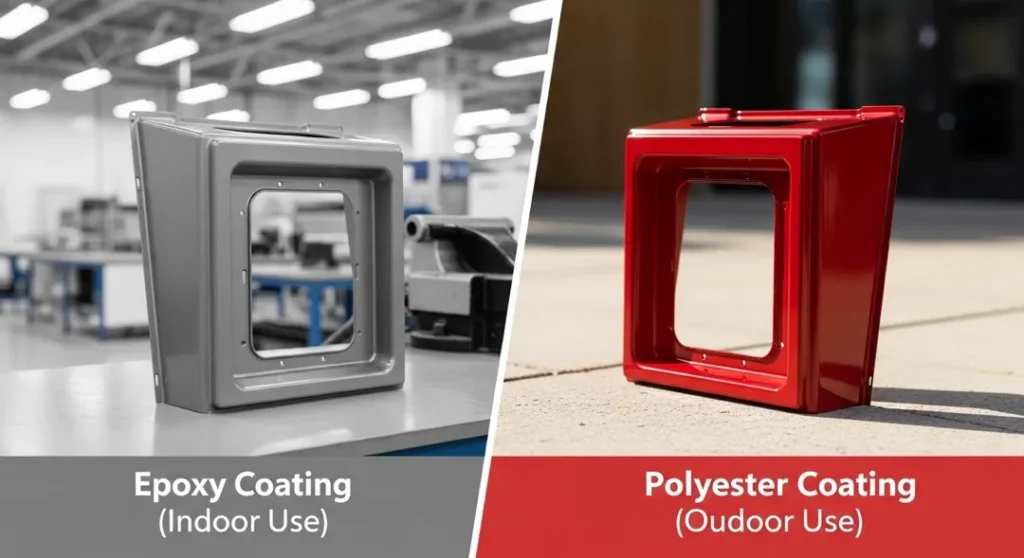 epoxy vs polyester powder coating